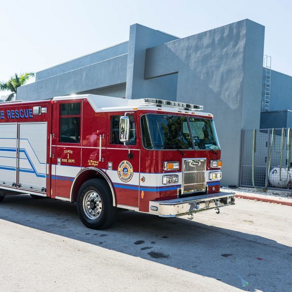 Miami Beach Fire Truck