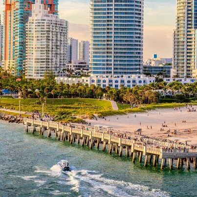 miami Beach aerial