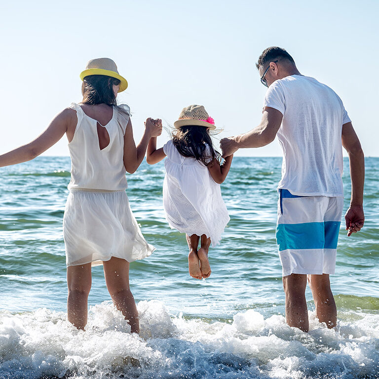 Miami Beach Family Beach Enjoyment