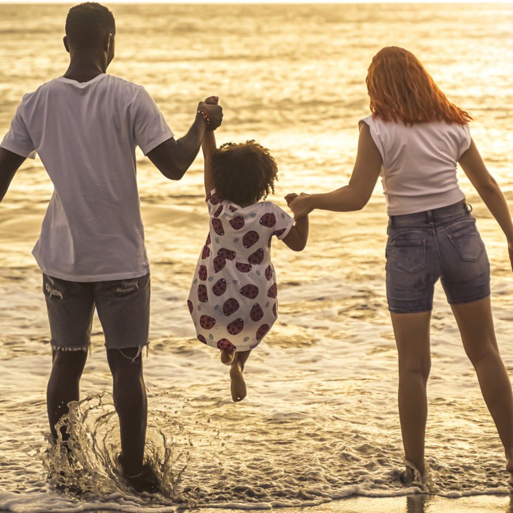 Family at the Beach