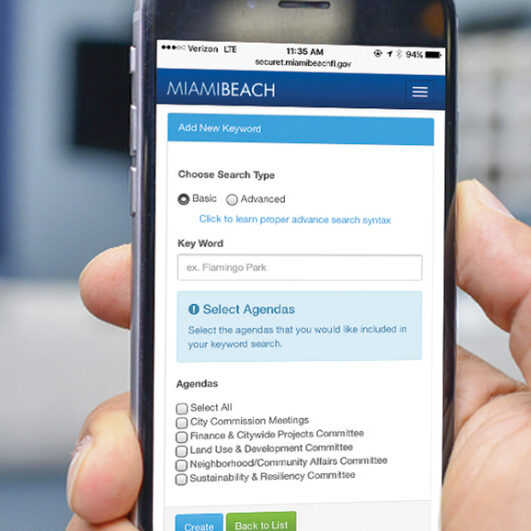 mb resident connect mobile screen view